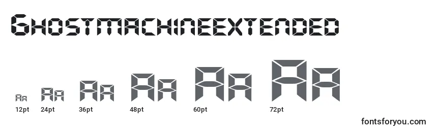 Ghostmachineextended font sizes