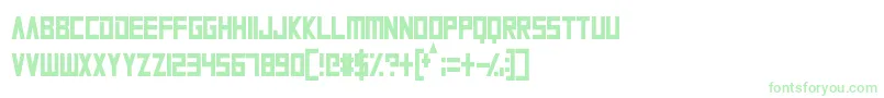 Police AlienPlanet – polices vertes