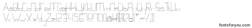 Kuppelultracondensekuppel-Schriftart – Schriftarten, die mit K beginnen