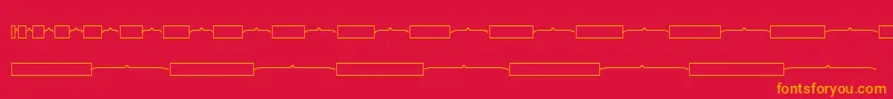 fuente Kgmathbarmodels – Fuentes Naranjas Sobre Fondo Rojo