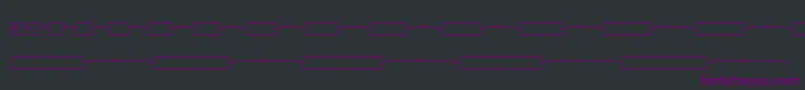 Kgmathbarmodels Font – Purple Fonts on Black Background