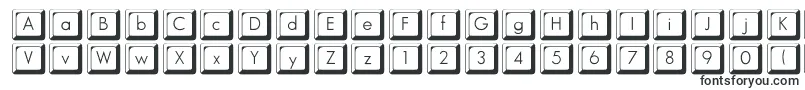 Keycapsflf-fontti – Fontit Microsoft PowerPointille