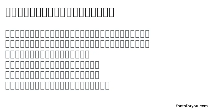 Шрифт ConsoleremixItalic – алфавит, цифры, специальные символы