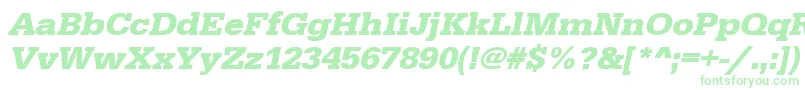 UrwegyptiennetwidBoldOblique Font – Green Fonts