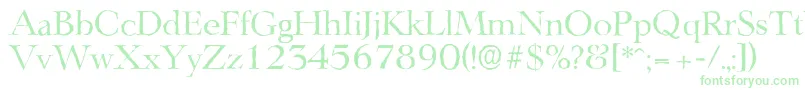 LingwoodantiqueRegular-Schriftart – Grüne Schriften