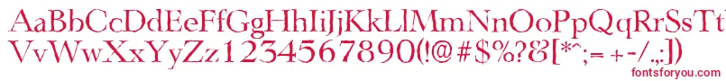 LingwoodantiqueRegular Font – Red Fonts