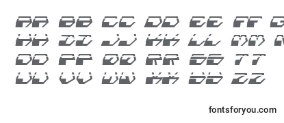 DeranianLaserItalic-fontti