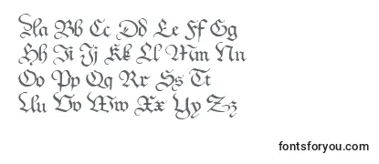 Обзор шрифта Kanzleyrath
