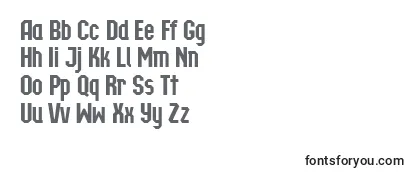 Review of the ATechnicsDemibold Font