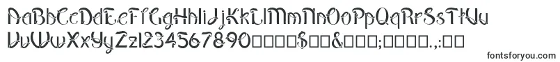 Шрифт Pepinot – старые шрифты