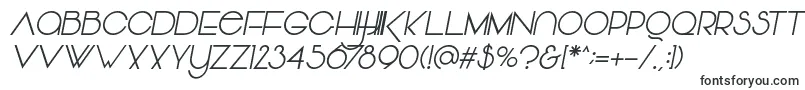 Vonique64Italic-Schriftart – Moderne Schriften