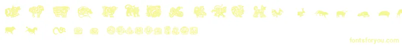 ChineseZodiacTfb Font – Yellow Fonts