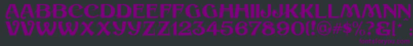 More about CoalTrainJl Font CoalTrainJl Font – Purple Fonts on Black Background