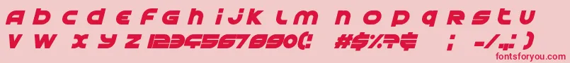 AstralDelightBlack Font – Red Fonts on Pink Background