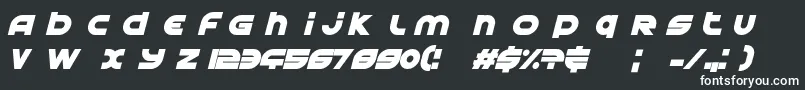 AstralDelightBlack-fontti – valkoiset fontit