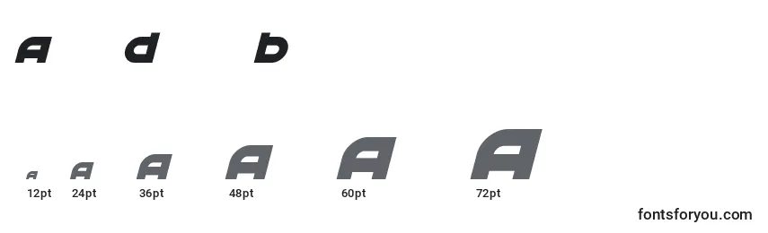 AstralDelightBlack Font Sizes