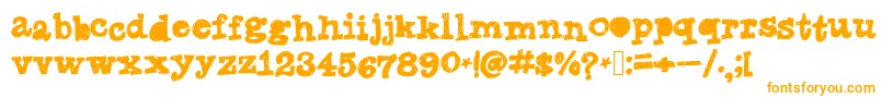 Tanyasmarkerfont Font – Orange Fonts