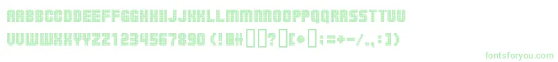 Ballsoontherampage Font – Green Fonts on White Background