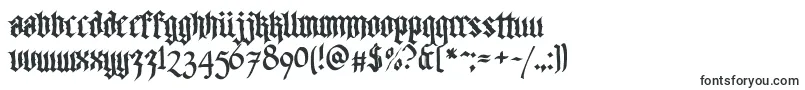 Walkdawalkthree-Schriftart – Schriftarten, die mit W beginnen