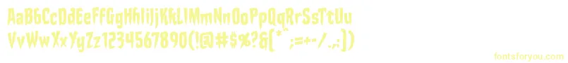 StakethroughtheheartbbReg Font – Yellow Fonts