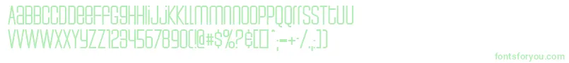 Weltron ffy-Schriftart – Grüne Schriften