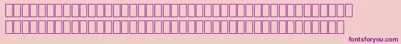 Wphv02n Font – Purple Fonts on Pink Background