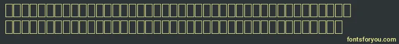 Wphv02n Font – Yellow Fonts on Black Background