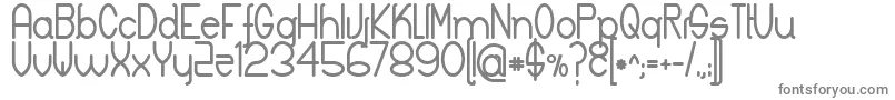 Шрифт KeylaBold – серые шрифты