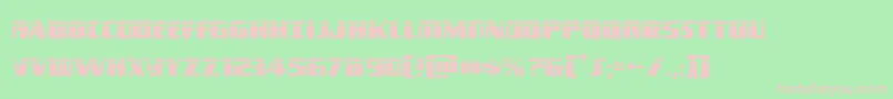 Typhoonlaser Font – Pink Fonts on Green Background