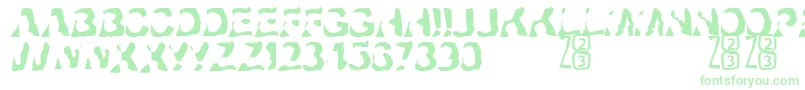 Zone23Ayahuasca Font – Green Fonts