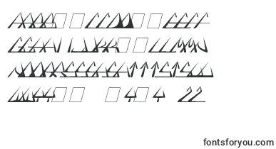 GloryItalic font – hausa Fonts