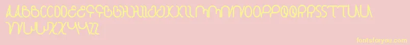 More about StarConstellation Font StarConstellation Font – Yellow Fonts on Pink Background