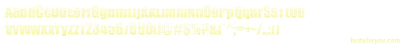BillboardStripped-Schriftart – Gelbe Schriften