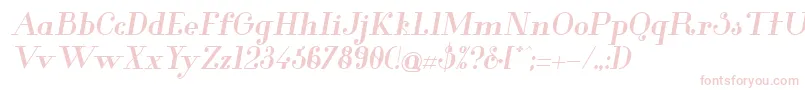 Glamor Bolditalic Font – Pink Fonts