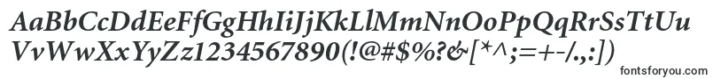 MiniatureBolditalic Font – OTF Fonts