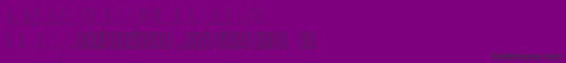 Soma Font – Black Fonts on Purple Background