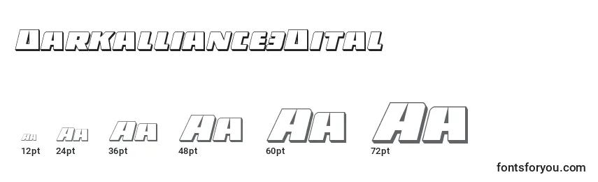 Darkalliance3Dital Font Sizes