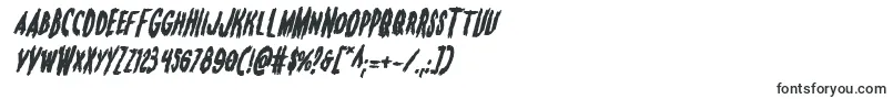 Шрифт Monsteramaboldital – шрифты Гранж