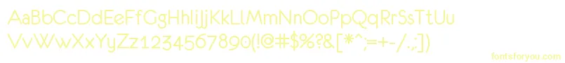 EurofurenceRegular Font – Yellow Fonts