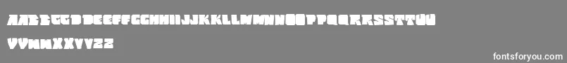 VtksSuper Font – White Fonts on Gray Background