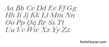 Review of the WalbaumItalicOldstyleFigures Font
