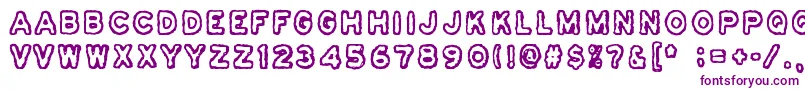 Police Osasto329Suljettu – polices violettes sur fond blanc