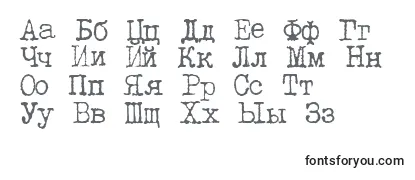 Обзор шрифта Letteratrentadue