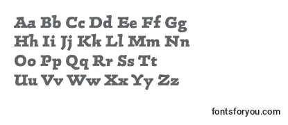 Review of the LinotypeConradExtrabold Font