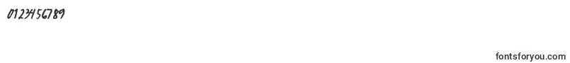 Sulatkokulang Font – Fonts for Numbers and Digits