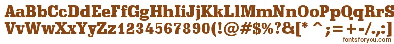 SchadowBlackBt Font – Brown Fonts