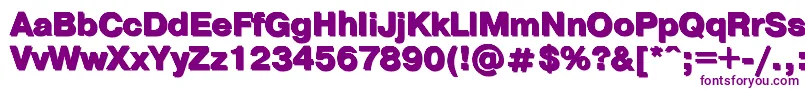 Ptpra11-fontti – violetit fontit