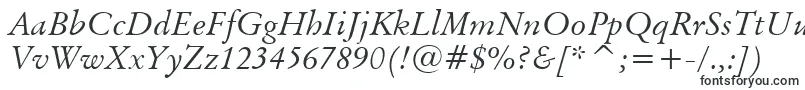 Шрифт OriginalGaramondItalicBt – шрифты, начинающиеся на O