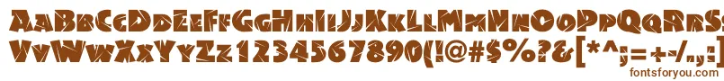 Acsiomashockc Font – Brown Fonts