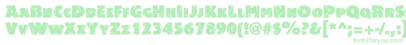 Acsiomashockc Font – Green Fonts